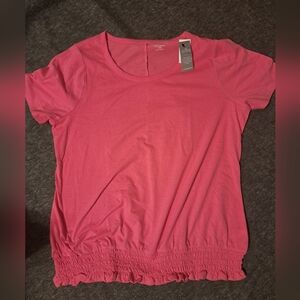 Coral Plus size top